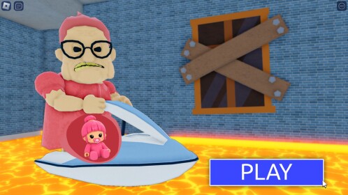 LA CASA DELLA NONNA DI BARRA (SCARY OBBY)
