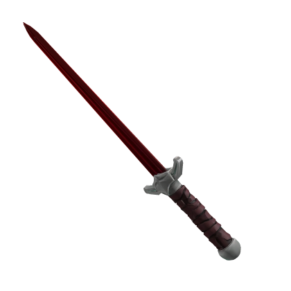 Red Magical Saber Sword