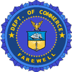 Farewell Department of Commerce