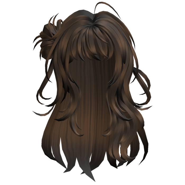 Brown Wavy Bangs