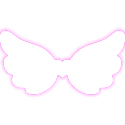 [ EMISSIVE] cute pink glowing angel wings 