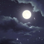 *+ The moon and the stars +*