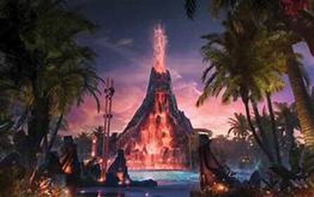 volcano water park