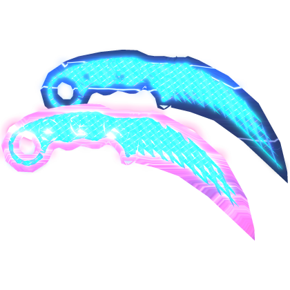 Animated Galaxy Glowing Karambit Knife