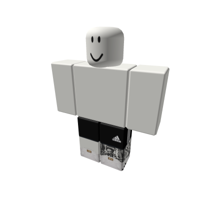 Black Adidas Shorts with tatto pants Roblox