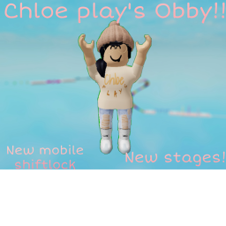 Chloe plays obby!