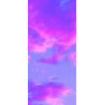 The pink sky lol