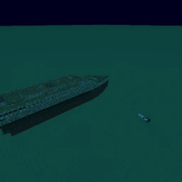 Titanic wreck icon