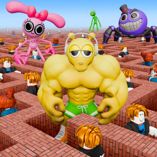 100 Players Color Maze official Roblox game thumbnail