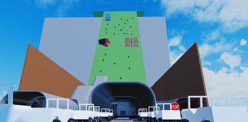 CAR RIDE THROUGH LONG TUNNEL