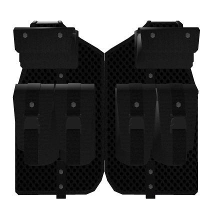 Military Black Magazine Tactical Pouch Vest