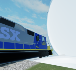 Drive a csx train into a toilet