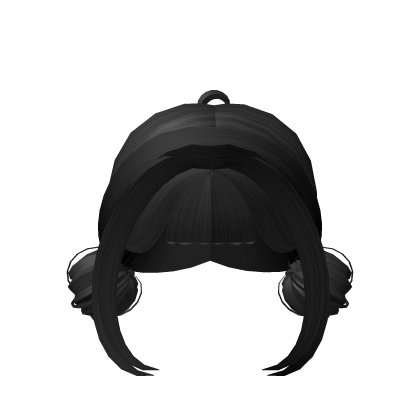Cute Black Buns Hair thumbnail