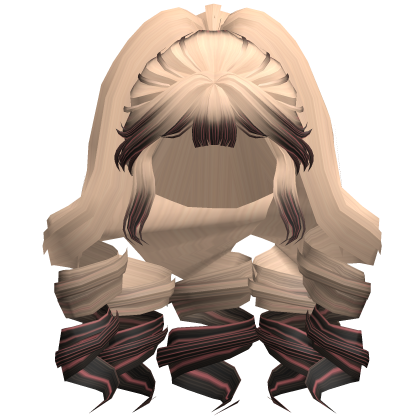 Long Curly Ponytail in Multitone thumbnail