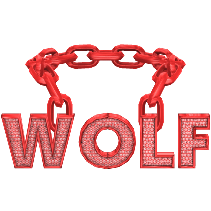 Wolf Red Chain Roblox item
