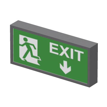 🪐 Exit sign Exit Sign Pack Easy to edit sign