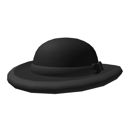 Simple Black Bowler