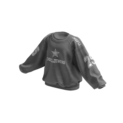 JONCLOTHING Vintage Style Oversized Sweater Grey