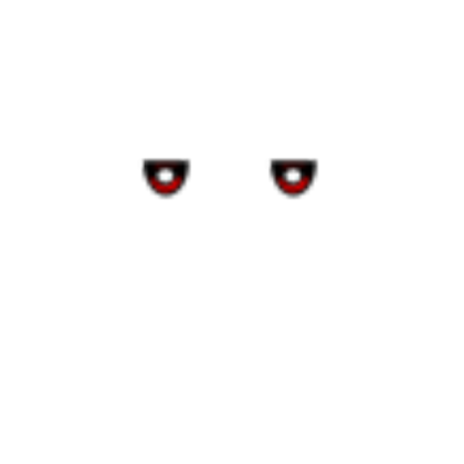 Serious Red Eyes Roblox decal