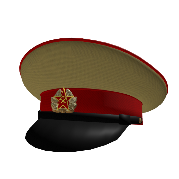 Soviet military peaked visor cap