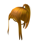 Gold Ponytail Hair