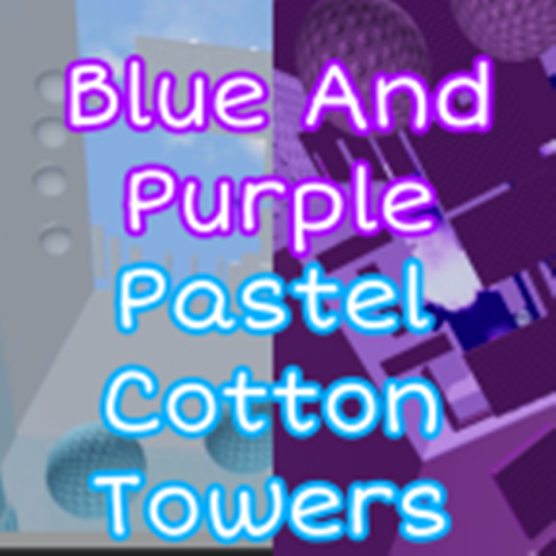 Purple/Blue Pastel Cotton Tower Of Hell