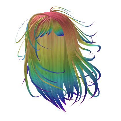 Windy & Dreamy Hair (Rainbow)