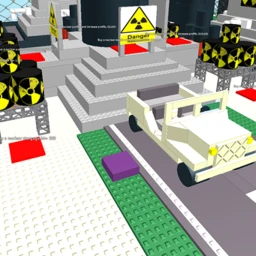 Nuclear Power Plant Industry. icon