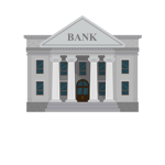 a very fancy bank