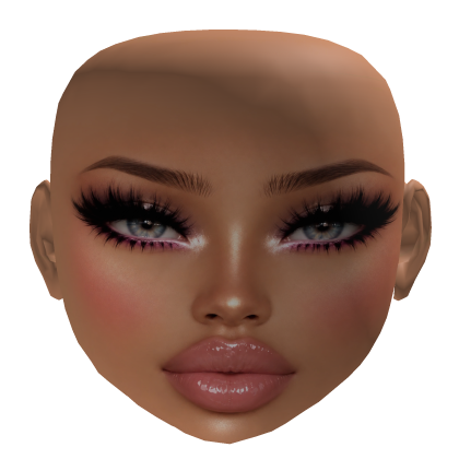 baddie mesh head makeup