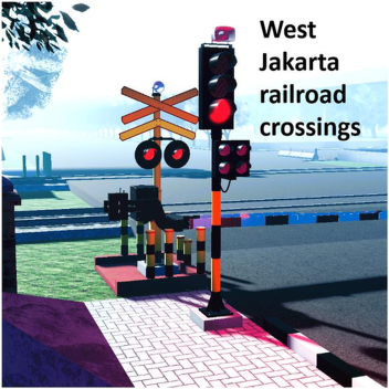 indonesia railroad crossing