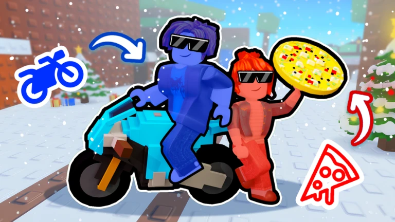 🍕 Pizza Delivery [2 Player Obby]