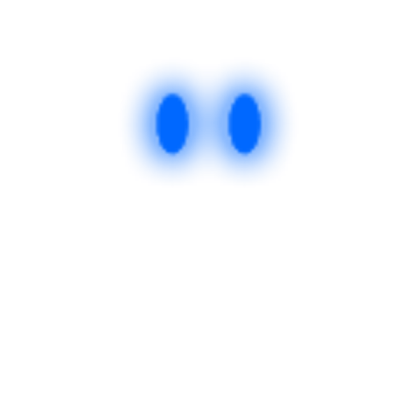 Blue Glowing Eyes Roblox decal