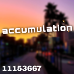 accumulation