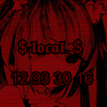 $ local. $