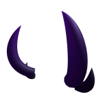 Dual Demonic Horns - Venom