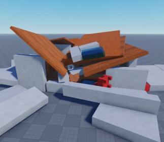 Colapsing ground simulation