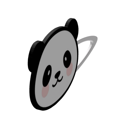 Cute Kawaii Panda Hairclip