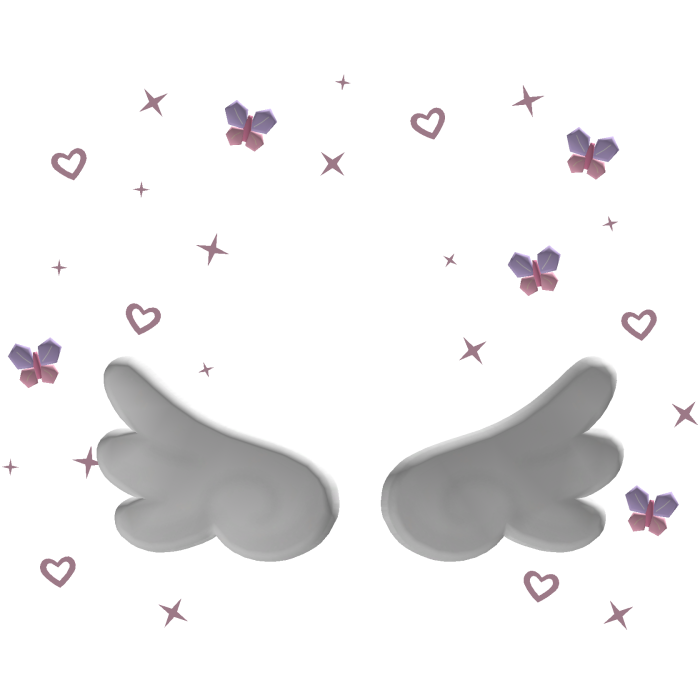 Angel Wings with Butterfly Aura
