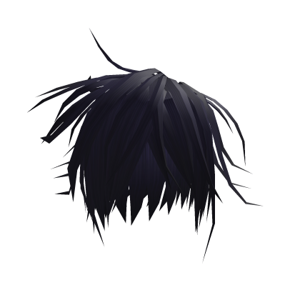 
messy spiky anime emo vkei hair in purple