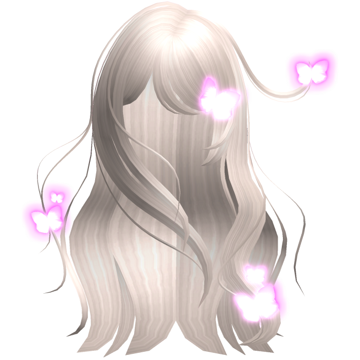 ♡ [ GLOWING ] blonde windy moe girl hair emissive 