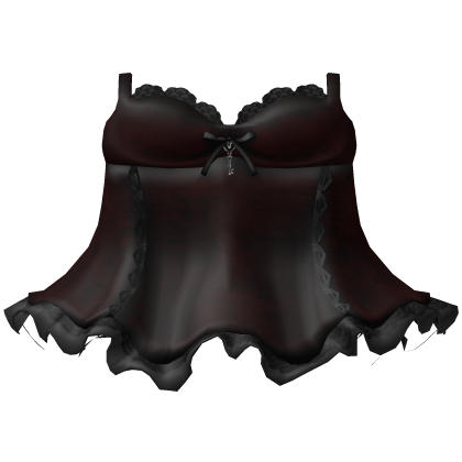 cute red gothic lace babydoll dress  Roblox item