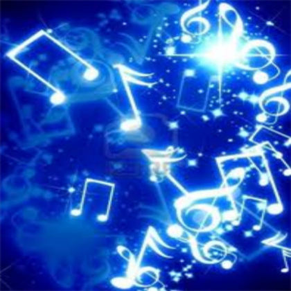 Sparkly Music Notes Roblox decal