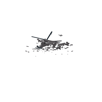 Crashed Helicopter