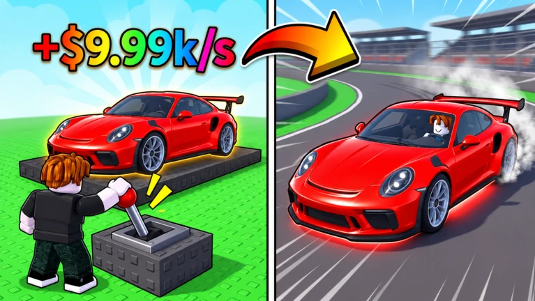 [🏎️] Spin a Car And Race!