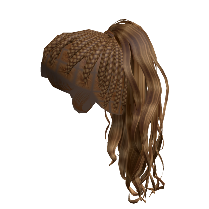 Ponytail Boho Braids [Brown & Blonde] Roblox item