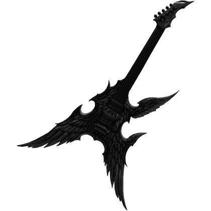 Big Black Angelic Fallen Angels Guitar