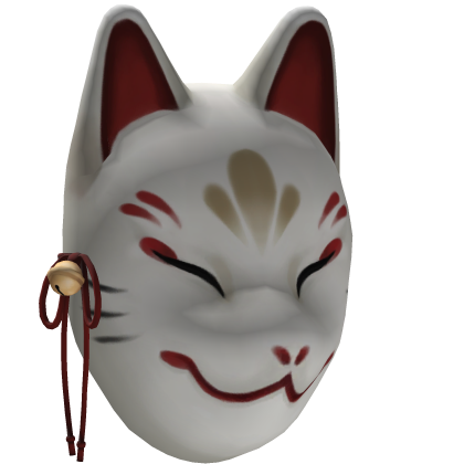 Kitsune/Fox Front Mask (White) Roblox item