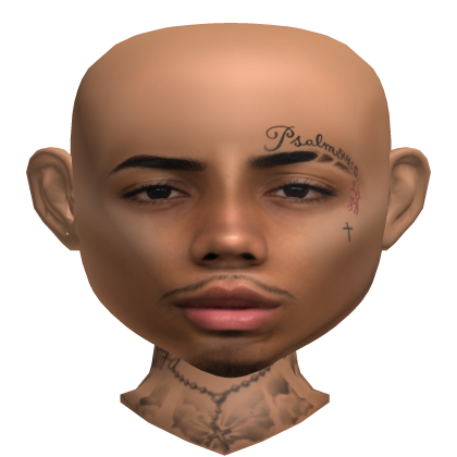 Invu Boy Male Mesh Head Face Neck & tattoos