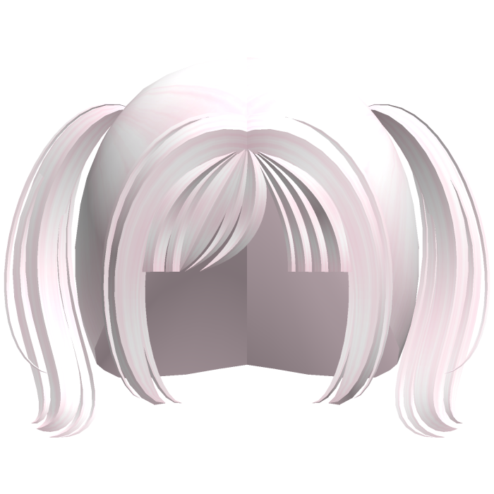 ♡ soft moe cutie pigtails in pink